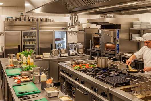 Profesional Horeca, cocina de un restaurante, renovar equipamiento de hostelería