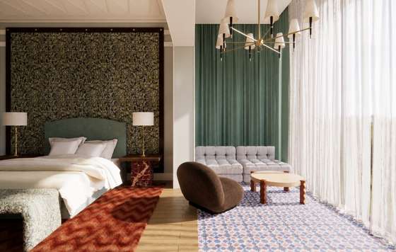 Profesional Horeca, junior suite del Hotel Club 29 en Barcelona, de Hidden Hotels