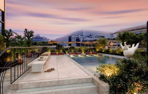 Profesional Horeca, azotea del hotel Thompson Sevilla, de Thompson Hotels