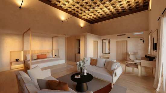Profesional Horeca, suite del hotel Palacio de Avellaneda, de Castilla Termal