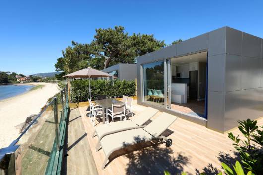 Profesional Horeca, camping frente a una playa