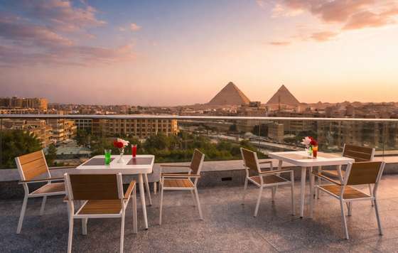 Profesional Horeca- terraza del hotel Occidental Cairo Grand Museum, de Barceló Hotel Group