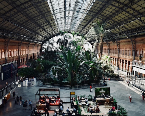 dónde comer en la estación de atocha